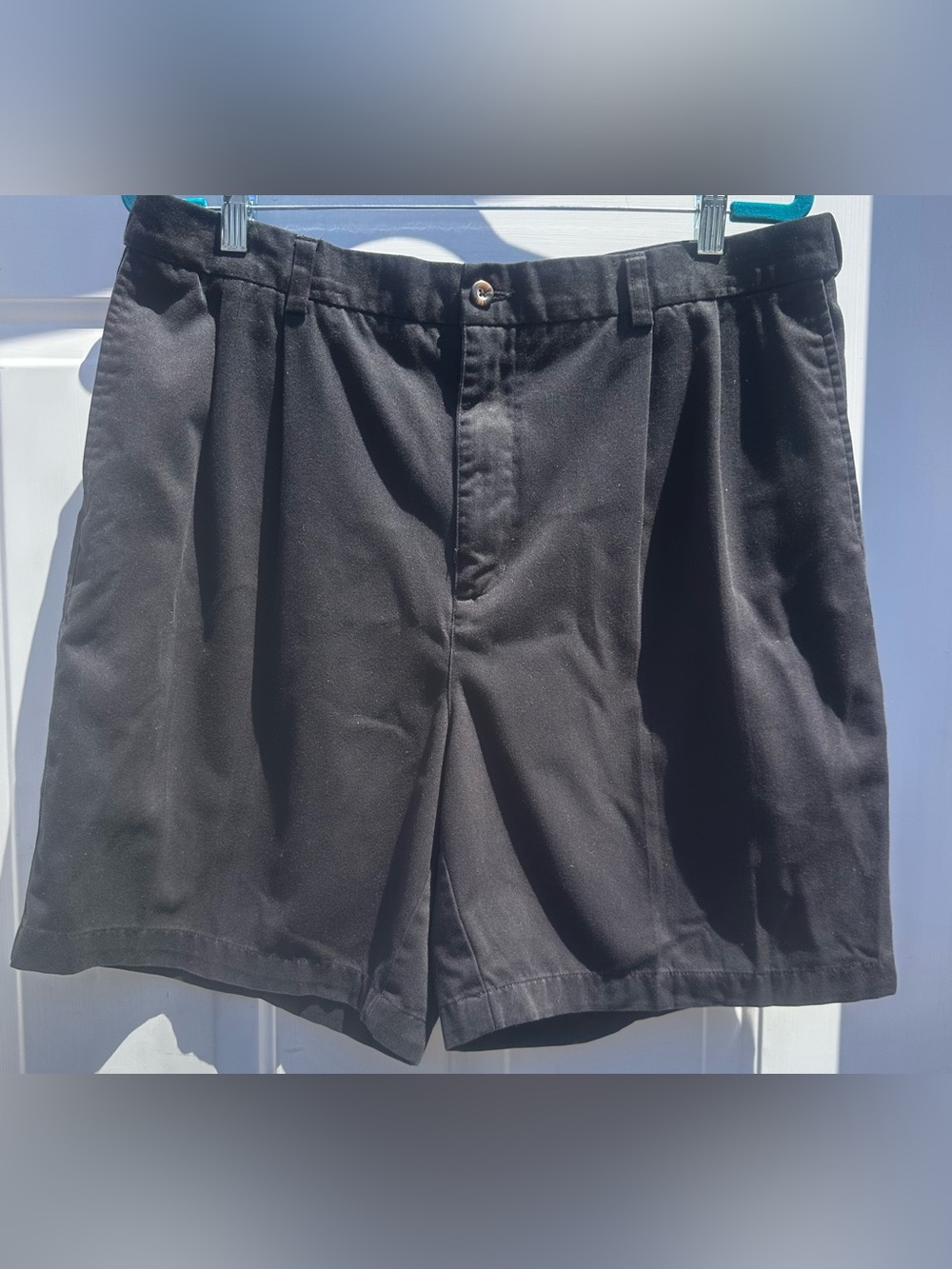 Puritan Black Flat Front Men's Shorts